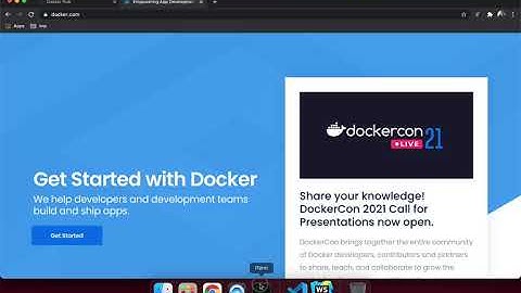 3-Run Hello World  using Docker