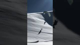 Paramotor Ski Launch Dolomiti