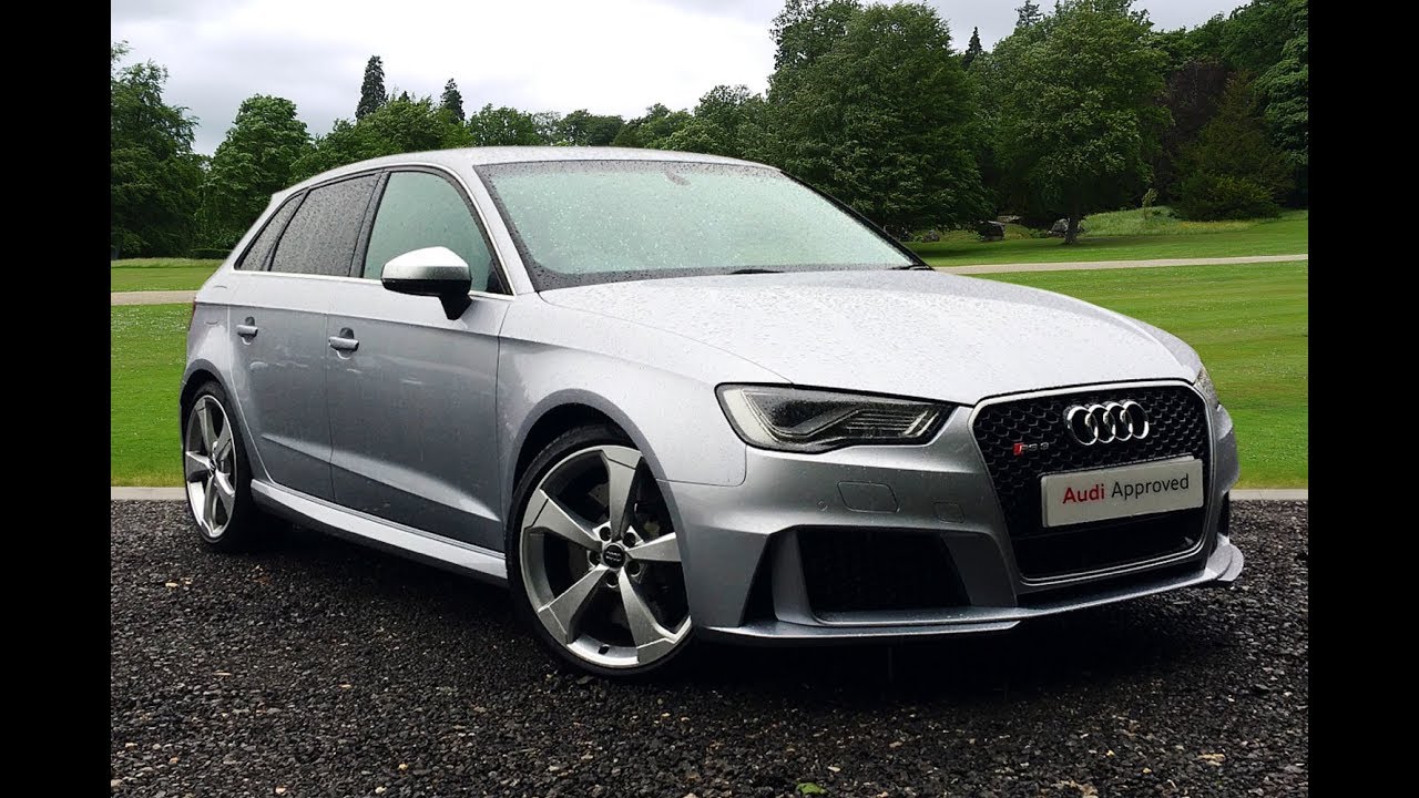 GY65LJJ AUDI A3 RS3 SPORTBACK QUATTRO SILVER 2015, Bradford Audi YouTube