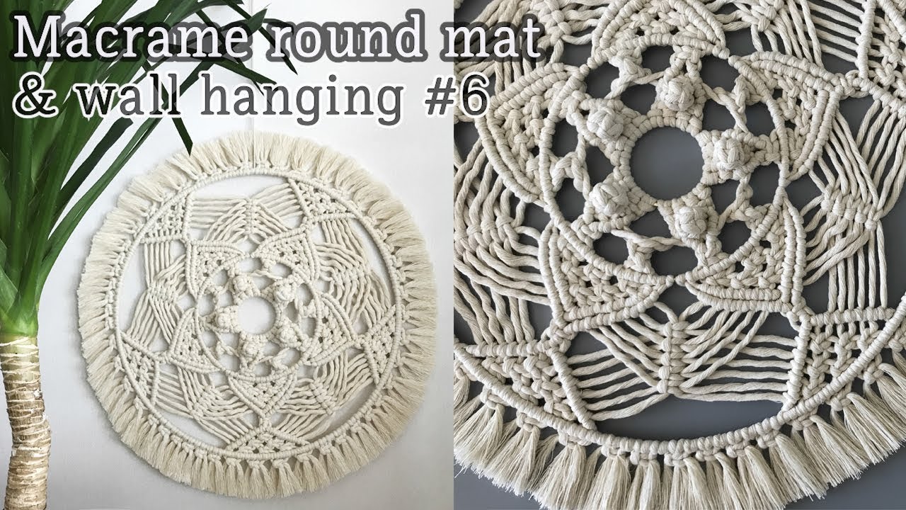 15 Easy Modern Macrame Patterns for Hoop & Ring Projects