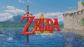 The Legend of Zelda - A Link to the Past Title Screen Remake 4k