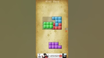 Block  puzzle easy level 162 walkthrough