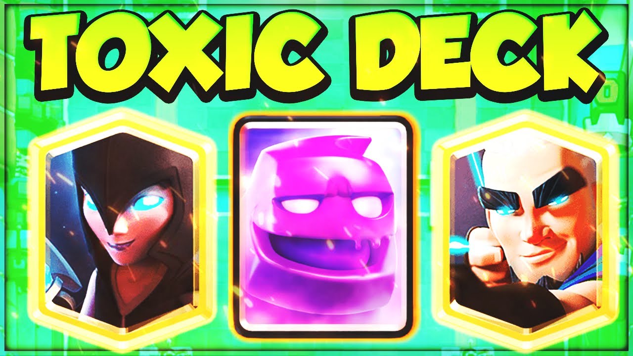 Toxic E Golem Night Witch Magic Archer Deck Classic Challenge