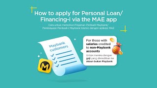 Personal Financing | How to apply via the MAE app for non-Maybank payroll customers? screenshot 5