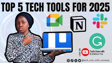 Work Smarter, Not Harder: Must-Have Tech Tools for 2025