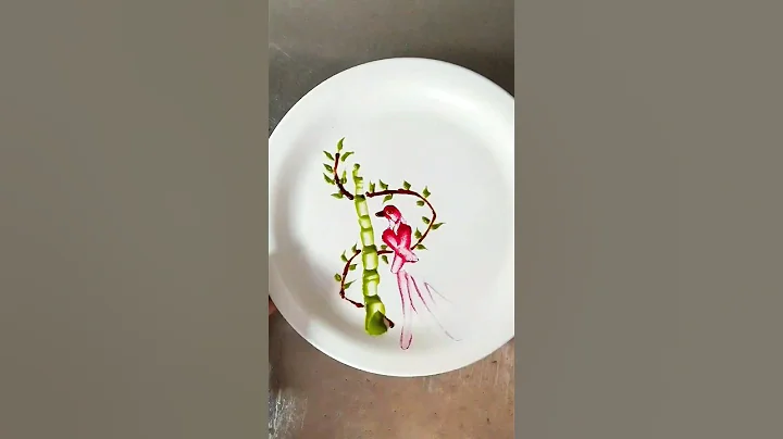 Sauce plating technique/ideas 41 #youtubeshorts #viral