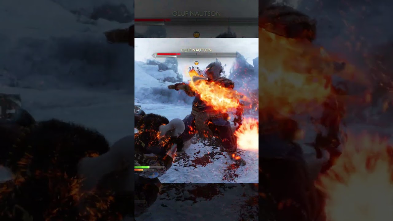 CHIEFTAN BOSSFIGHT #godofwar #godofwaragnarok #gaming