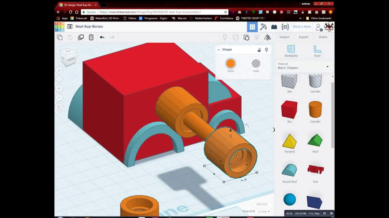 Lets draw with dremen van 3d model in tinkercad youtube
