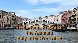 AZAMARA ITALY INTENSIVE CRUISE! Venice, Ravenna, Ancona, Kotor, Amalfi, Sorrento, Pompei, Rome! 4k!