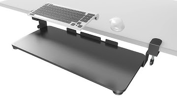 Mount-It! MI-7147 Clamp-On Keyboard Tray