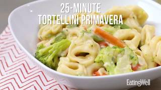 How to Make 25-Minute Tortellini Primavera | EatingWell