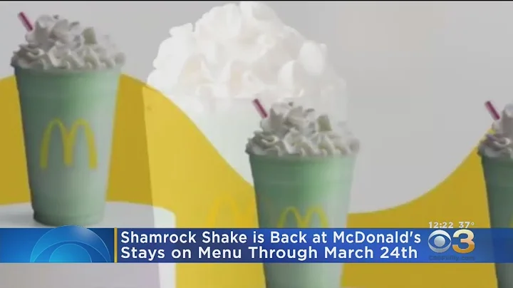 Shamrock Shake Returns To McDonald's