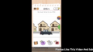 BRAIN TEST 2 AGENT SMITH LEVEL 4 | He Must Drive To No 1792