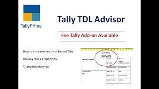 InvoiceTitle#hindi#omnamahshivay#InvoicePrint#Free tally Tdl#Tally Training