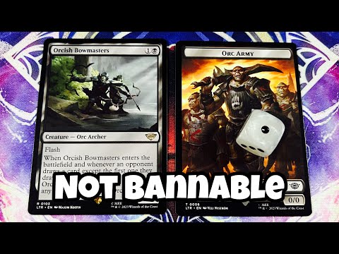 NOT BANNABLE in Commander - Orcish Bowmasters - YouTube NOT BANNABLE in Commander - Orcish Bowmasters - YouTube