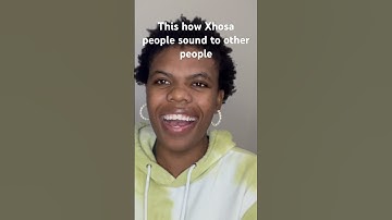 Thumbnail of This how Xhosa people sound to other Other when they speak #click lan #aupairinamerica #southafrica