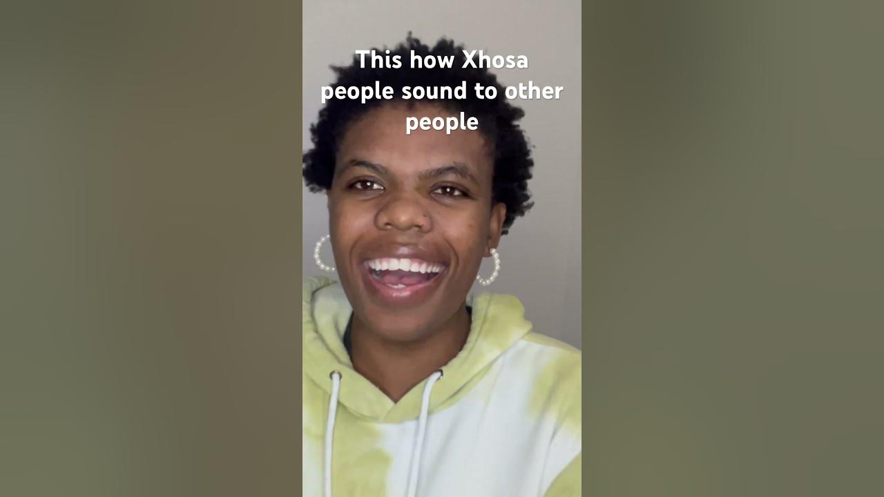 This how Xhosa people sound to other Other when they speak #click lan #aupairinamerica #southafrica