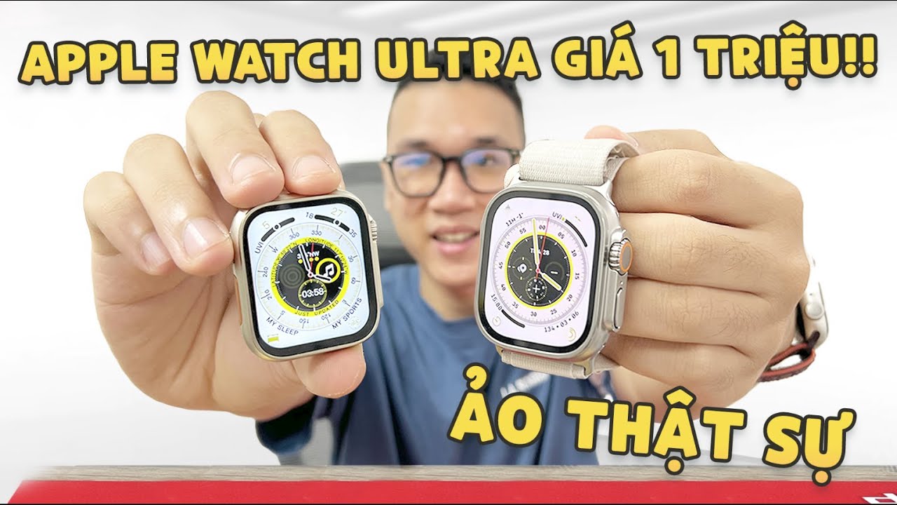 Trên tay Apple Watch Ultra giá chỉ 1 TRIỆU!! Ảo thật sự 😂