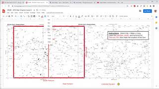 Star Chart Activity for Astronomy 1303