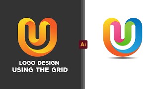 How To Logo Design Using The Grid Adobe Illustrator Tutorials Graphics-Actor