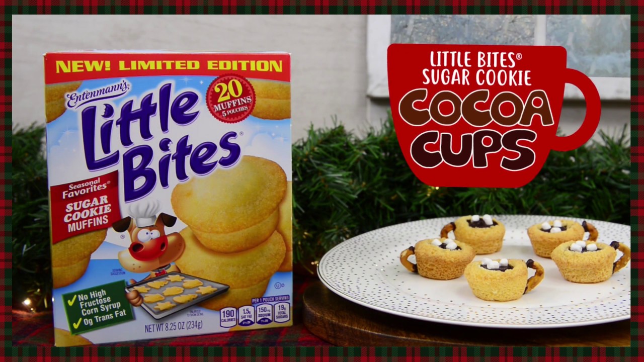 Entenmann’s® Little Bites® Sugar Cookie Muffins Cocoa Cups