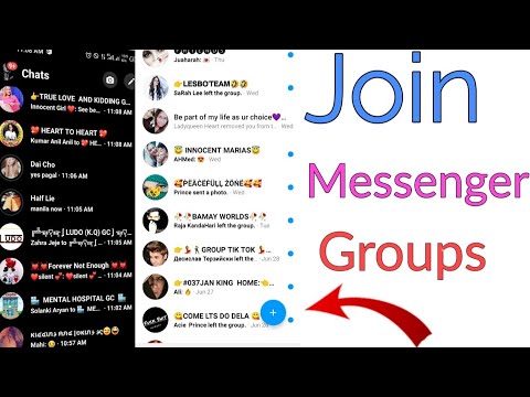 Messenger chatting Groups! messenger groups! how to find messenger groups?