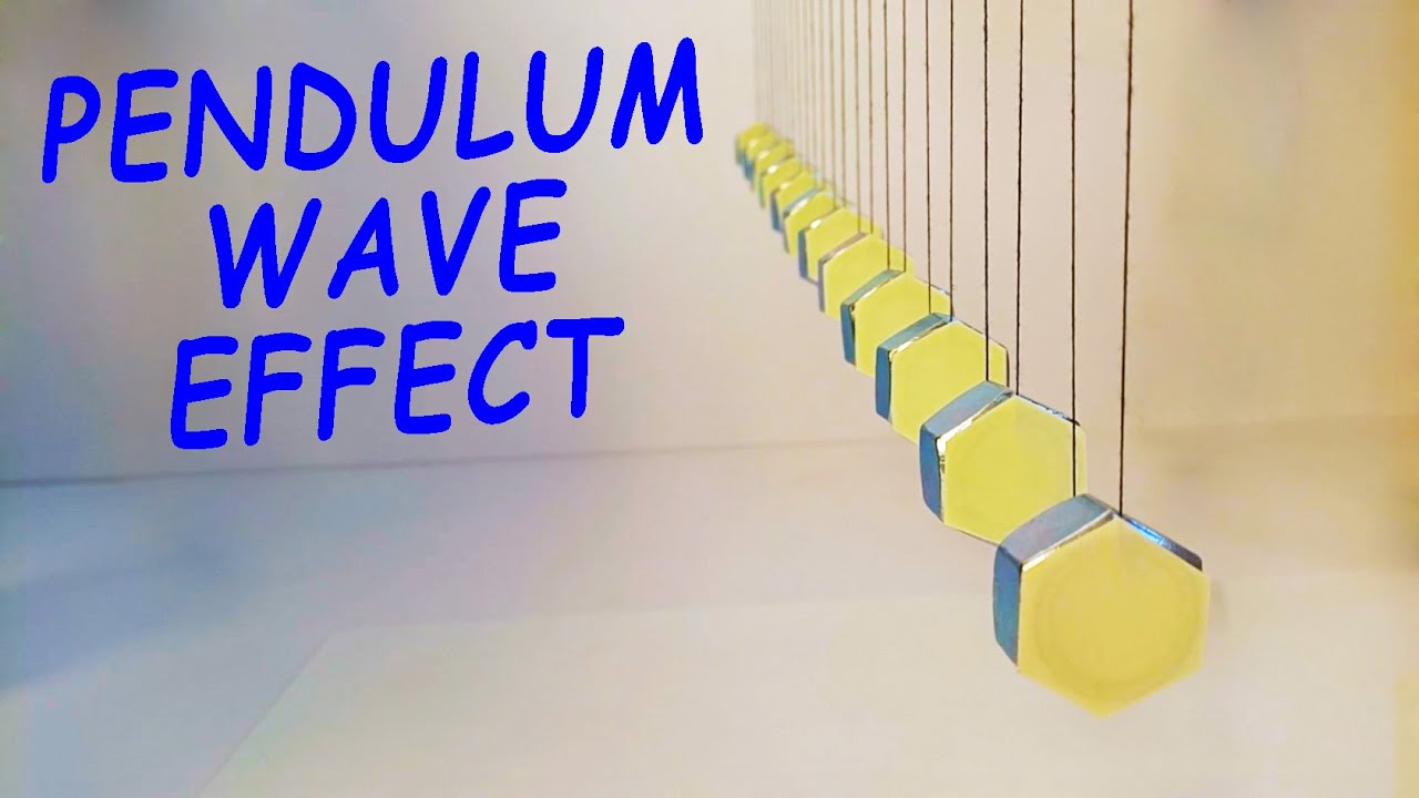 Pendulum wave effect WOW - YouTube