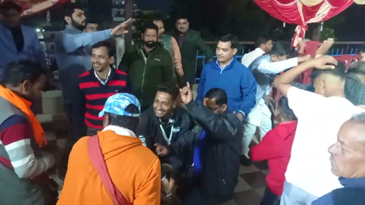 देवभूमि देवप्रयाग 🙏 मे लगाया मनमोहक मंडाण ❤️❤️ श्री डब्बू दास एवं श्री अनुप कुमार