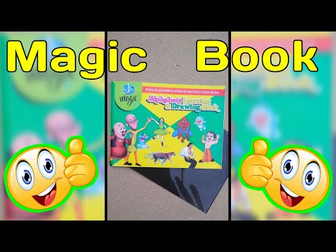 3D Magic Book for children, Amazing illustration picture