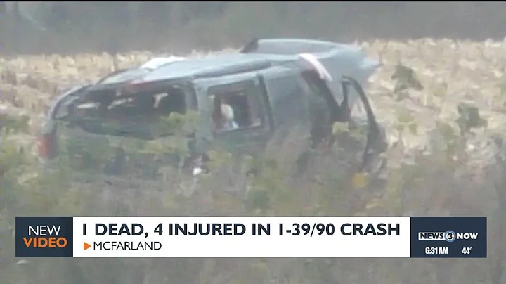 One dead, four injured in I-39-90 crash