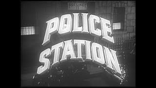 Police Station | Rare 1959 TV show