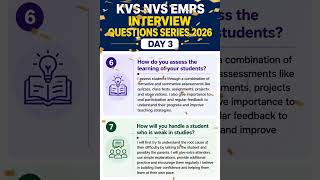 kvs nvs emrs interview series#teaching carrier#studyhub#interview tips#teachers#education#