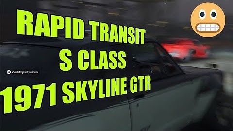 NEED FOR SPEED UNBOUND RAPID TRANSIT S CLASS