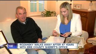 Alan Rozansky retiring after 47 years with Erie County Sheriff's Office