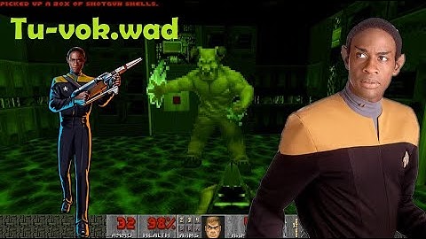 Doom 2: Tu-vok.wad - map by romsu89 / Blind run UV and Commentary live long and prosper