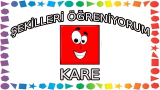 Şeki̇lleri̇ Öğreni̇yorum Kare