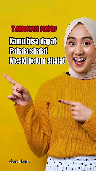 cuma duduk aja dapat pahala shalat #renungan #motivasi #shalat