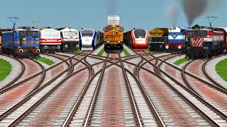 IX IMPOSSIBLE RAILROAD TRACKS ON TRAIN SIMULATOR CLASSIC VIDEO || train 3d game  screenshot 4