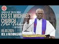 ASH WEDNESDAY | CSI ST MICHAEL'S CHURCH, PADI | 6:30PM | 05.03.2025