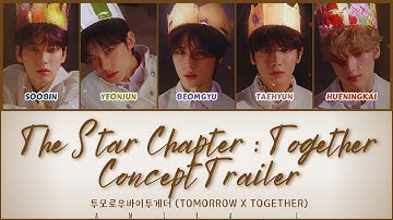 Thumbnail of 투모로우바이투게더 Song Of The Stars The Star Chapter:TOGETHER Concept Trailer Color Coded Lyrics HAN/ROM/ENG