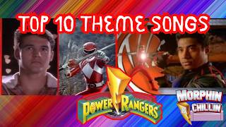 Download Lagu TOP TEN BEST THEME SONGS FROM POWER RANGERS