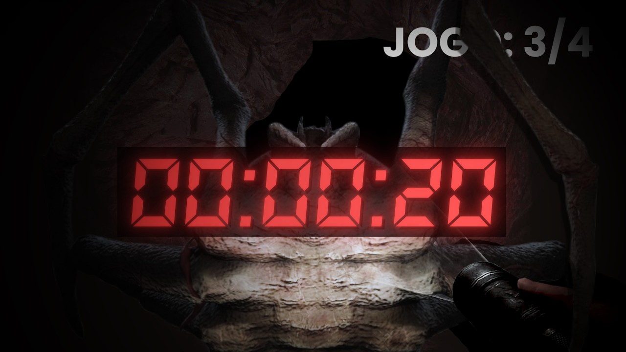 Tentei zerar 4 jogos de terror em 2 horas