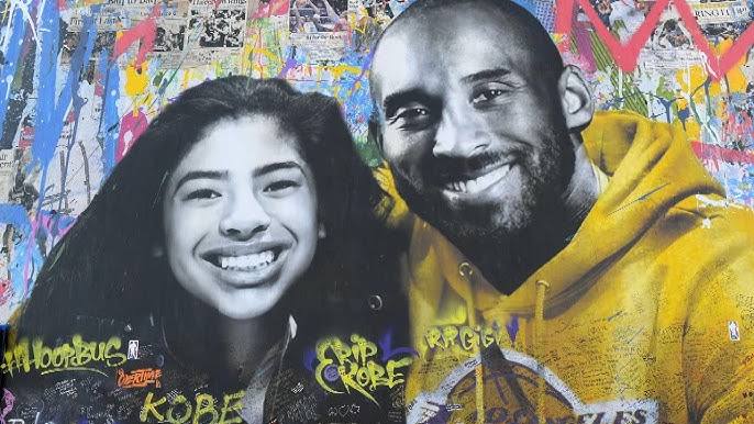 Kobe & Gianna Bryant Murals on X: Late 90s Mamba style   / X