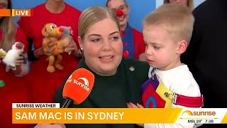 Wiggles Red Nose Day interviews and performance 25th Aug 2025