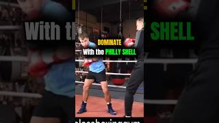 DOMINATE using the PHILLY SHELL ✅️ #boxing #phillyshell #boxingtraining #boxingcoach #sweetscience