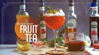 Barista Menu : Fruit Tea