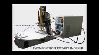 2 Position Rotary Indexer for Hot Bar Soldering / Welding