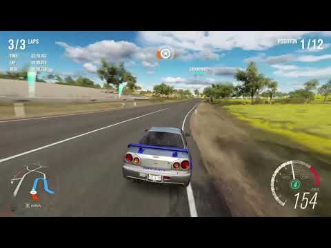 Forza Horizon 3 XBOX Series X Gameplay - Nissan Skyline GT R V SPEC II 2002 P3