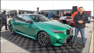 Is the 2025 BMW M5 is a BETTER performance sedan than a Cadillac CT5-V Blackwing?