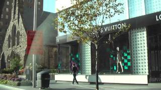 Toronto Bloor Street Luxury Shopping (October, 2013)